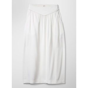 Aritzia Wilfred Free Gabrielle Skirt (White, XS)